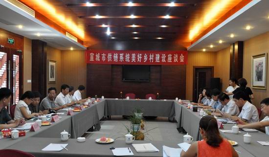 市供销社召开全系统美好乡村建设座谈会 市供销社召开全系统美好乡村建设座谈会