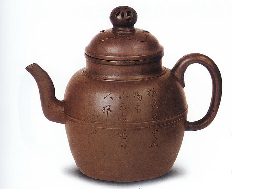 金钱如意纹壶