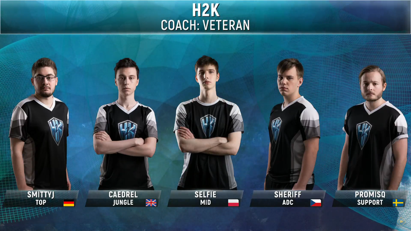 H2K2018赛季阵容 H2K2018赛季阵容