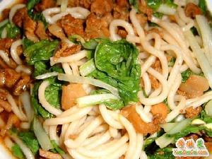 猪肉臊子麵