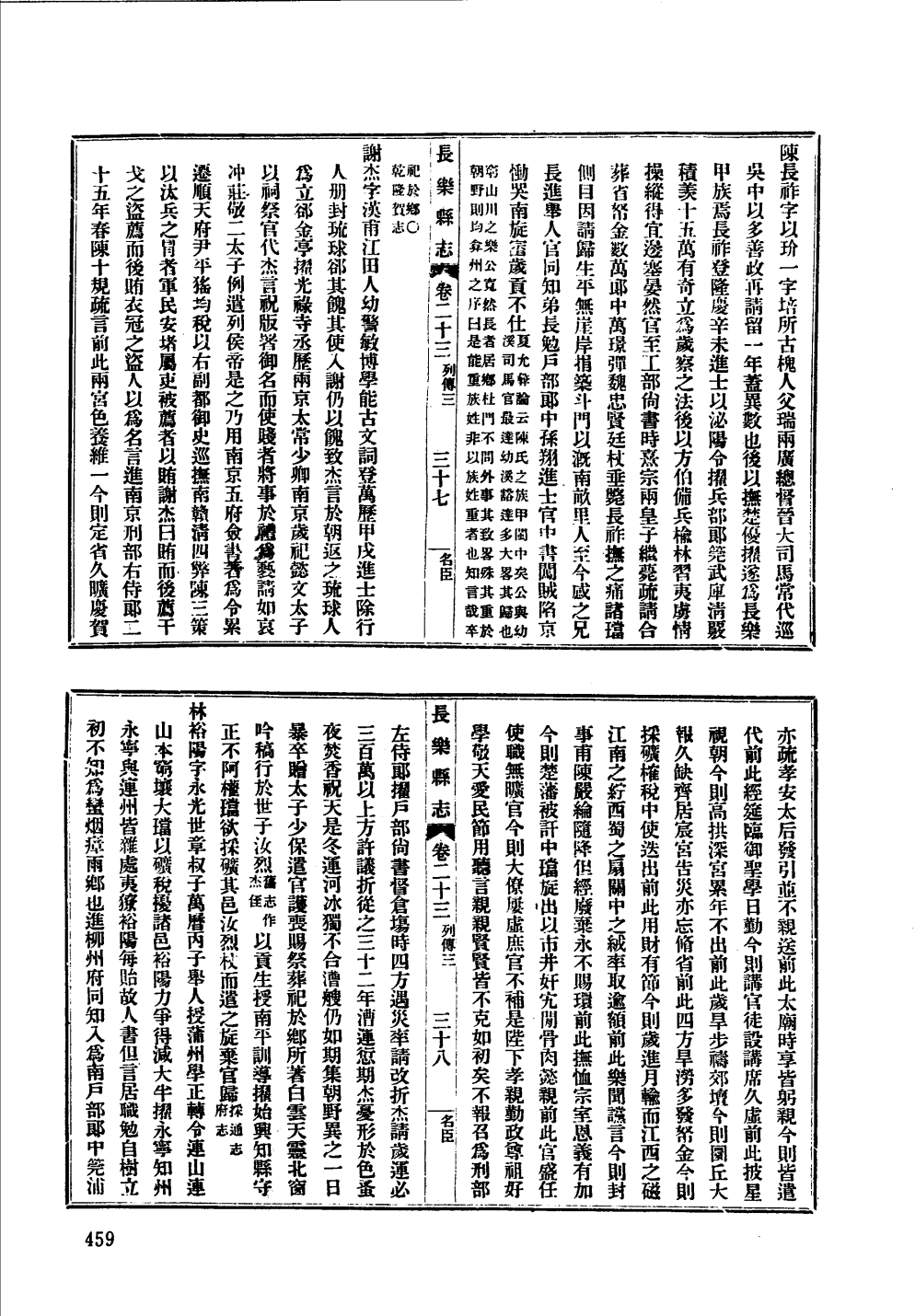 民国长乐县誌