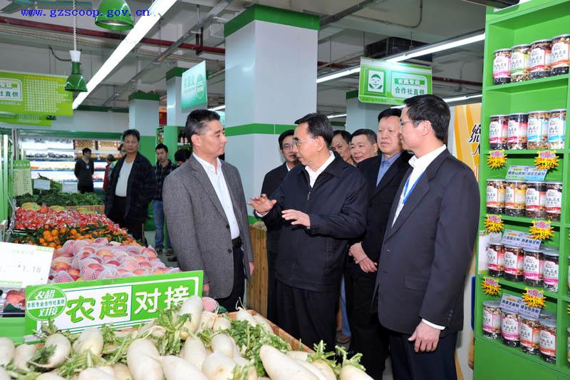 省长朱小丹考察平价商店