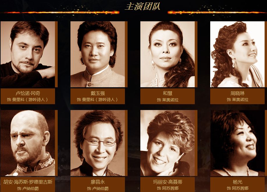 演出阵容 演出阵容