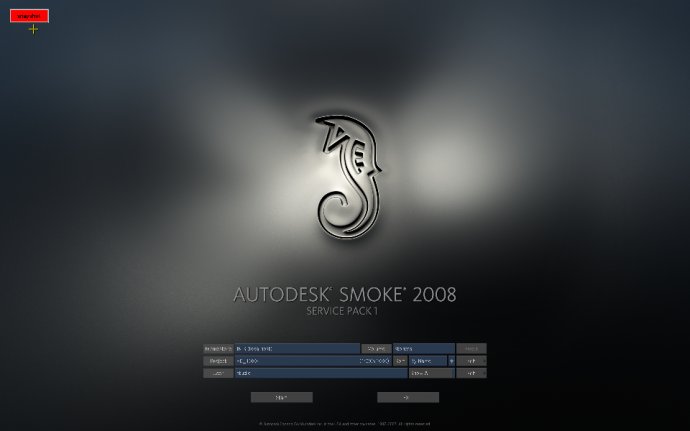 Smoke 2008启动界面 Smoke 2008启动界面