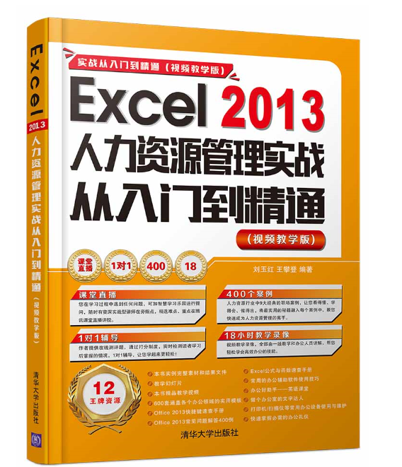 Excel 2013 人力资源管理实战从入门到精通 （视频教学版）