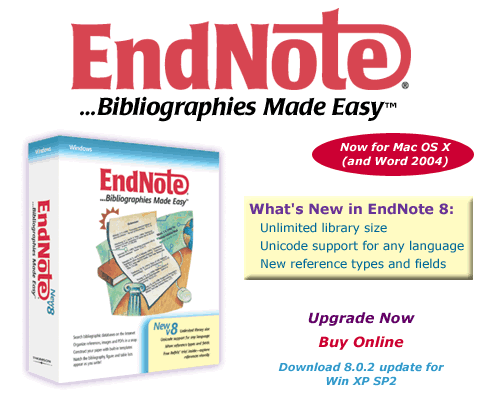 Endnote Endnote