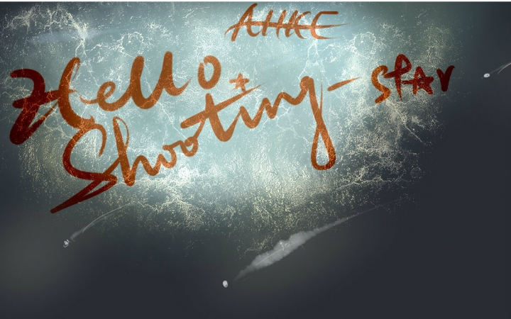 Hello,shooting-star