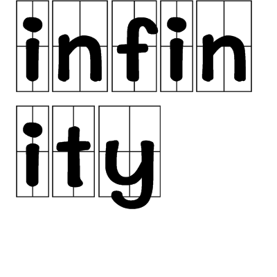 infinity(英文单词)