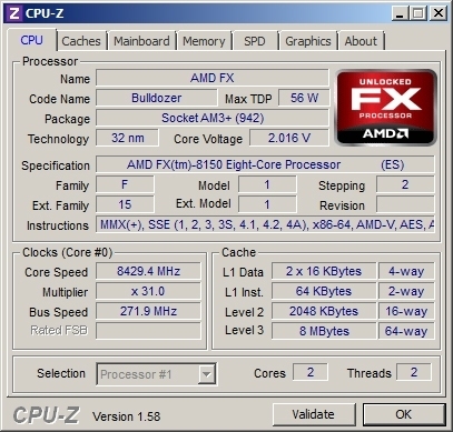 推土机FX8.429G主频破世界纪录 推土机FX8.429G主频破世界纪录