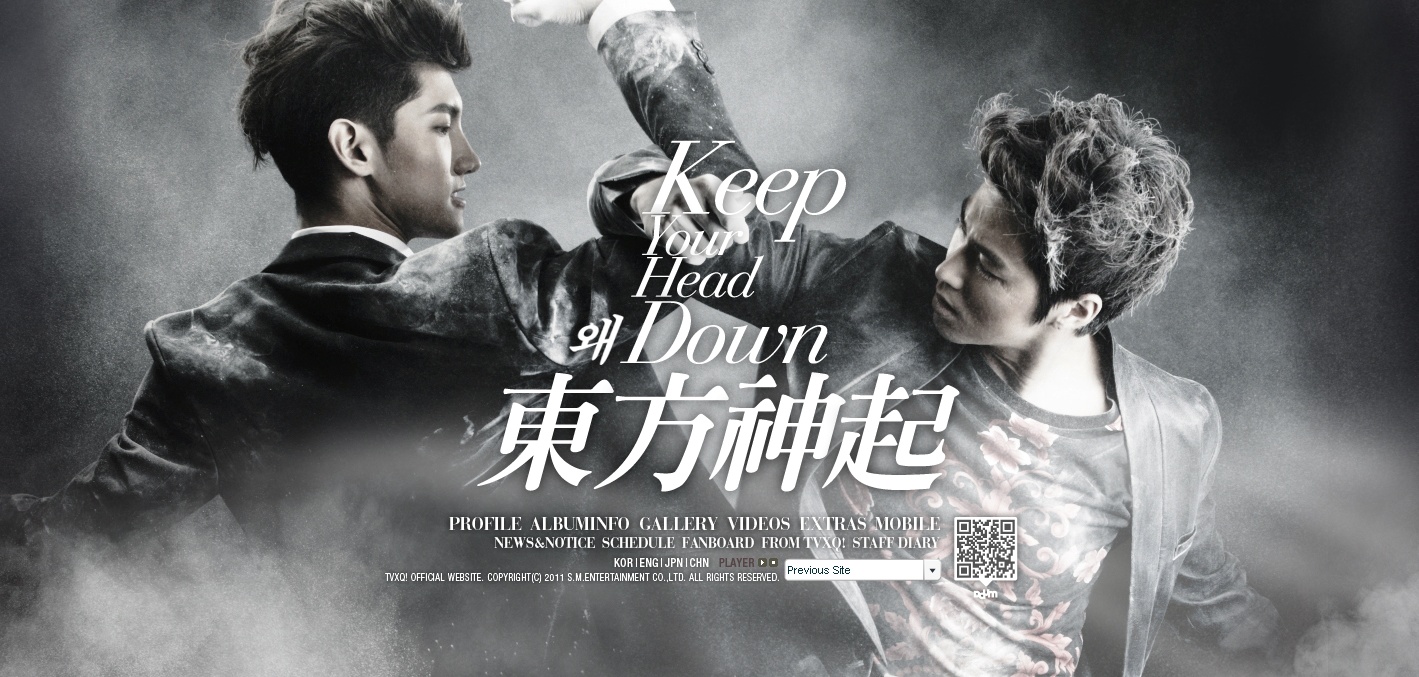 Keep Your Head Down(东方神起韩国五辑)
