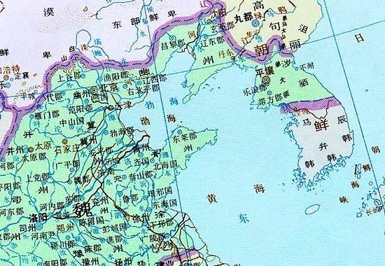 魏国的乐浪郡和带方郡