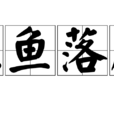 沈鱼落雁