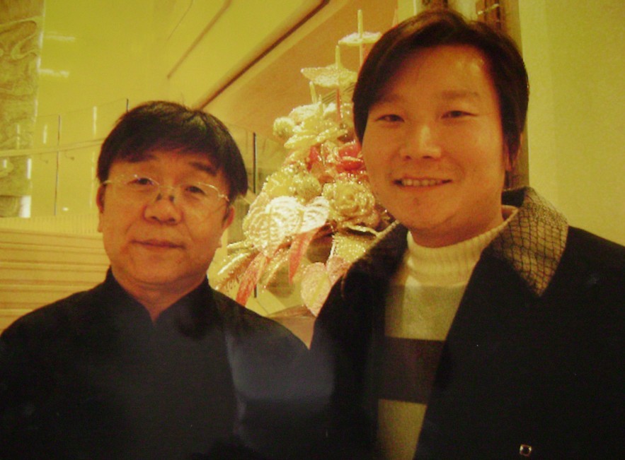 和陕西省硬笔书法家协会主席高继承恩师