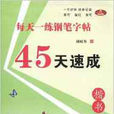 每天一练钢笔字帖：45天速成