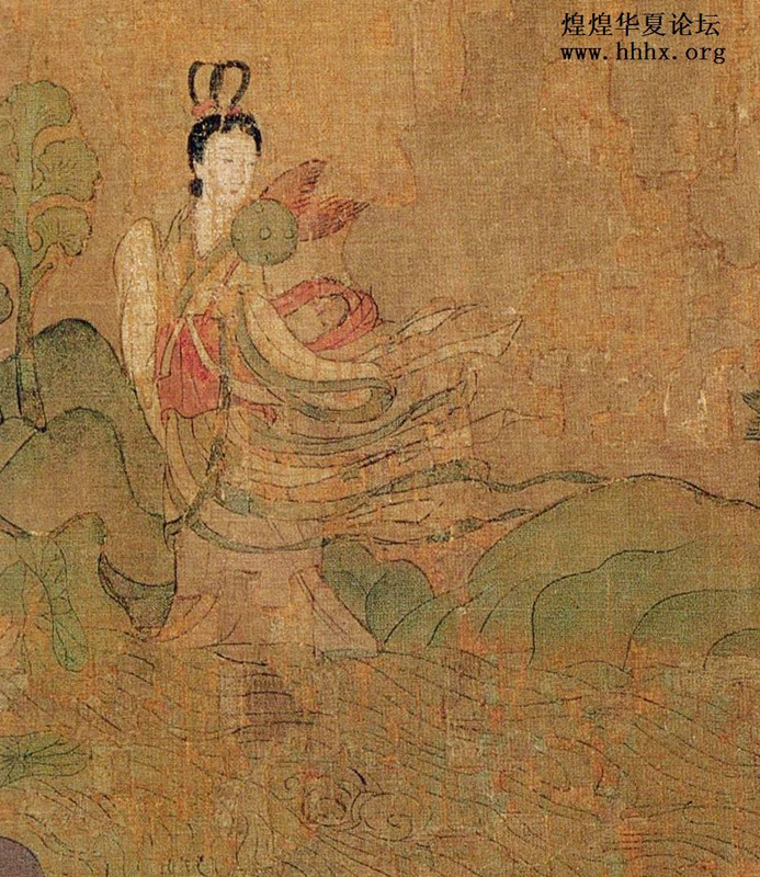 东晋顾恺之绘洛神赋图卷 东晋顾恺之绘洛神赋图卷
