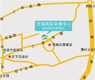 济南国际会展中心地图 济南国际会展中心地图