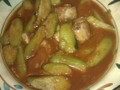 茄子烧仔排