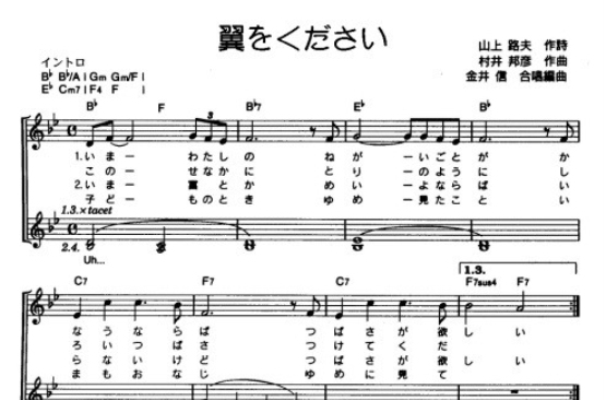 请给我翅膀(给我一双翅膀（日本民谣）)