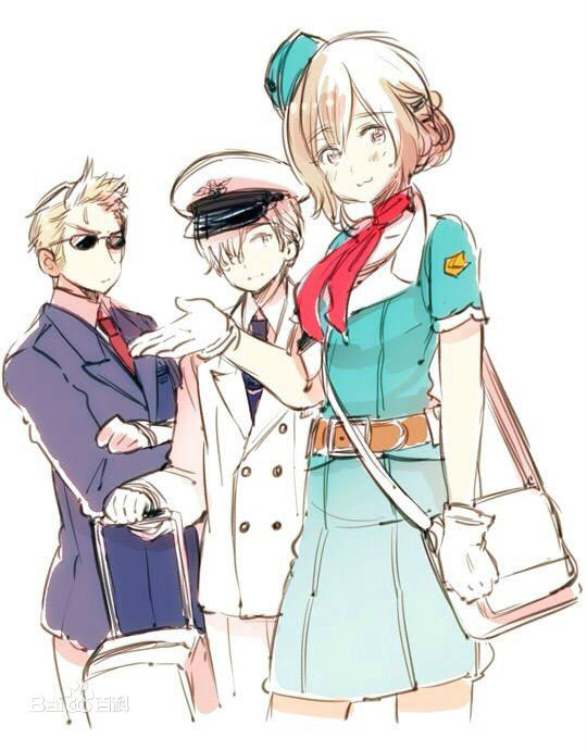 比姐空乘服(右) 比姐空乘服(右)