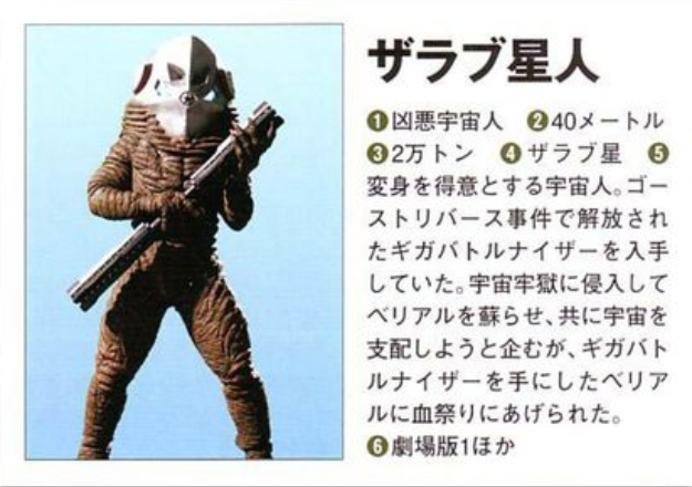 扎拉布星人第五代 扎拉布星人第五代