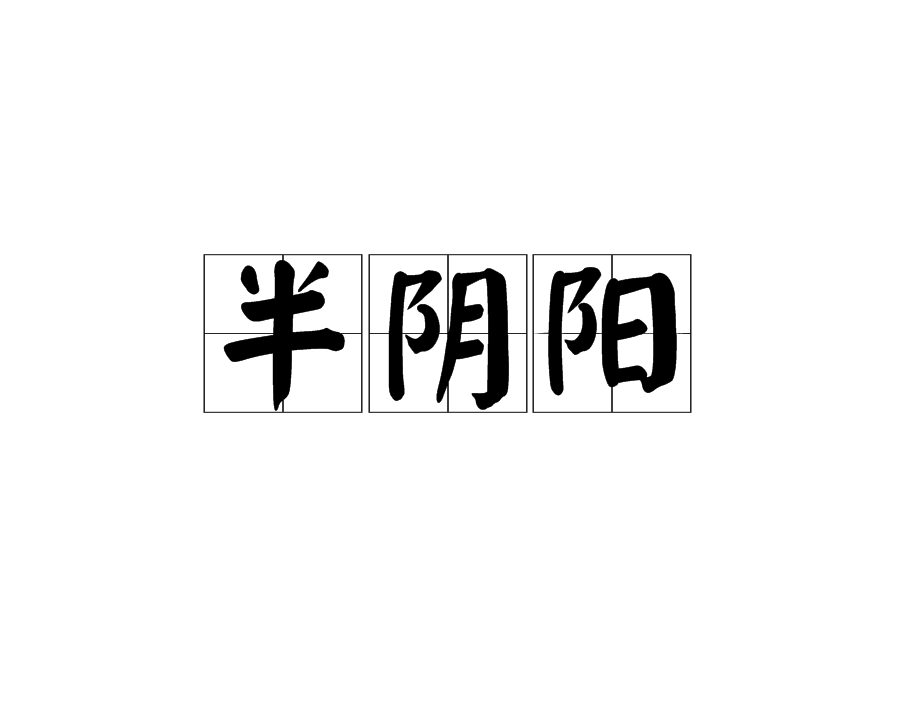半阴阳