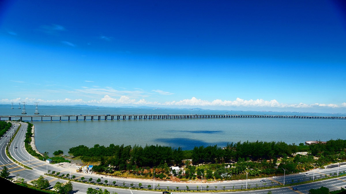 广深沿江高速公路机场跨海特大桥 广深沿江高速公路机场跨海特大桥