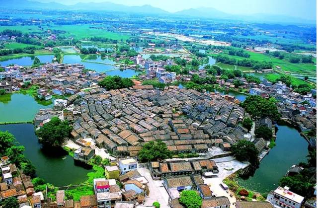 文武八卦村