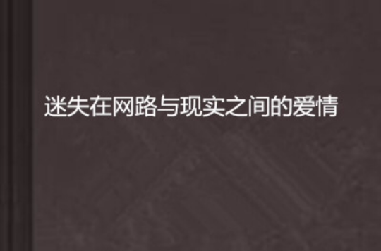 迷失在网路与现实之间的爱情