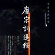 唐宋词选释