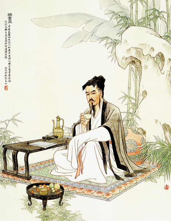 骆宾王画像