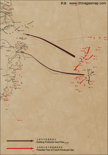 东海海底天然气管道