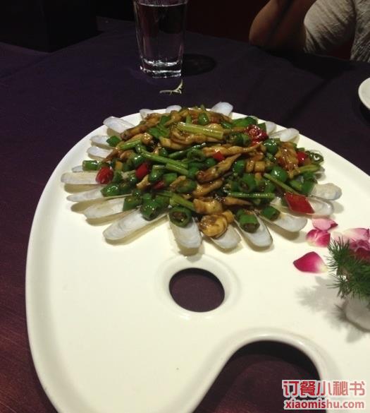芹菜辣炒蛏子
