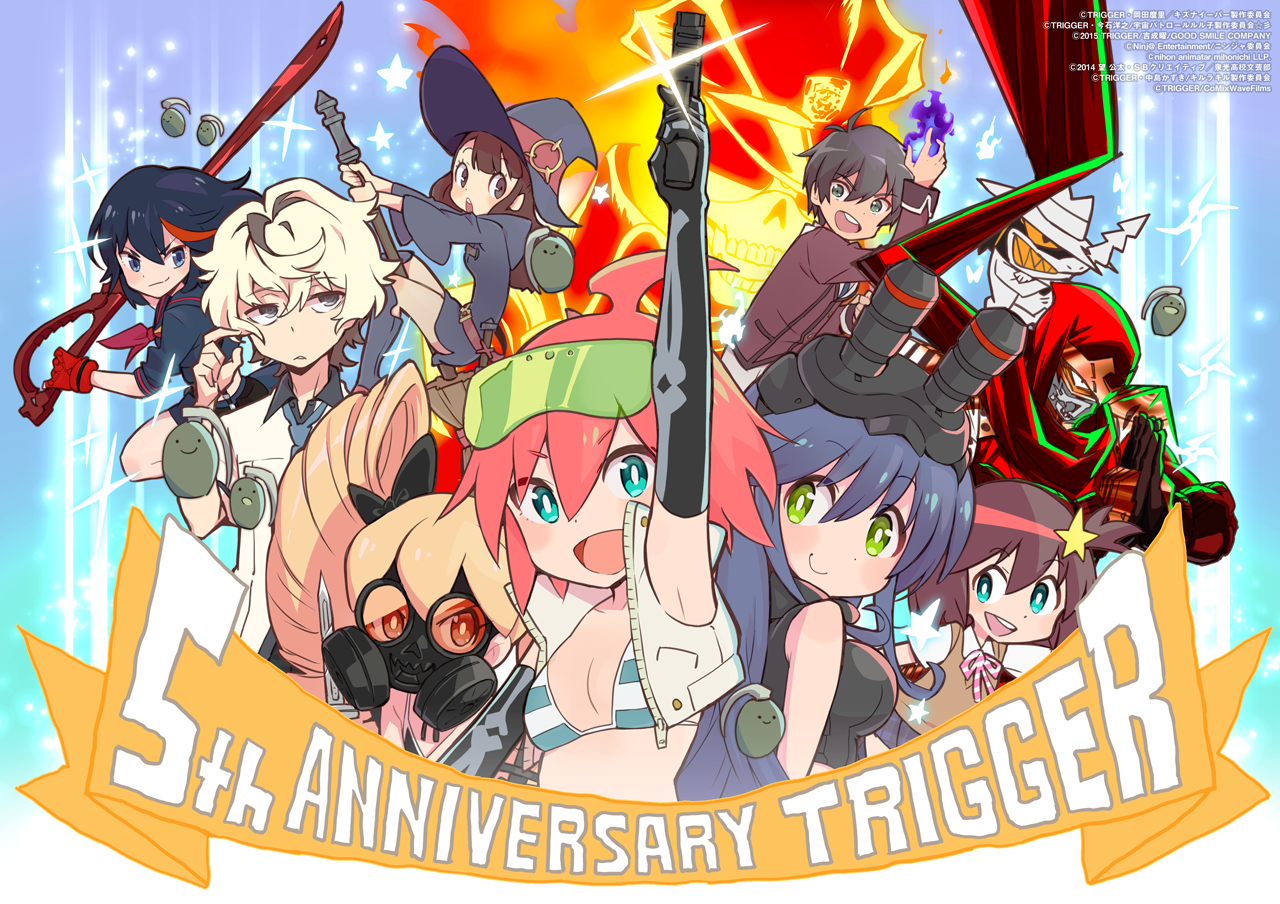 TRIGGER成立五周年作品群像 TRIGGER成立五周年作品群像