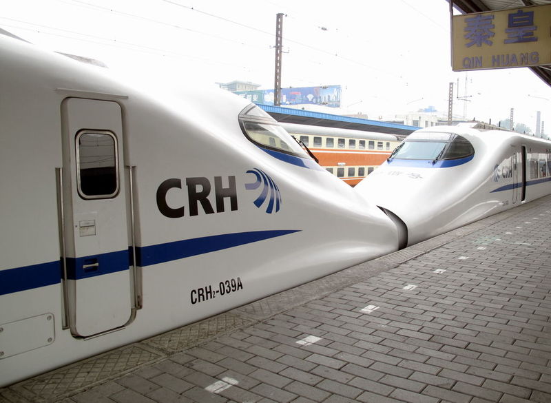 CRH2重联