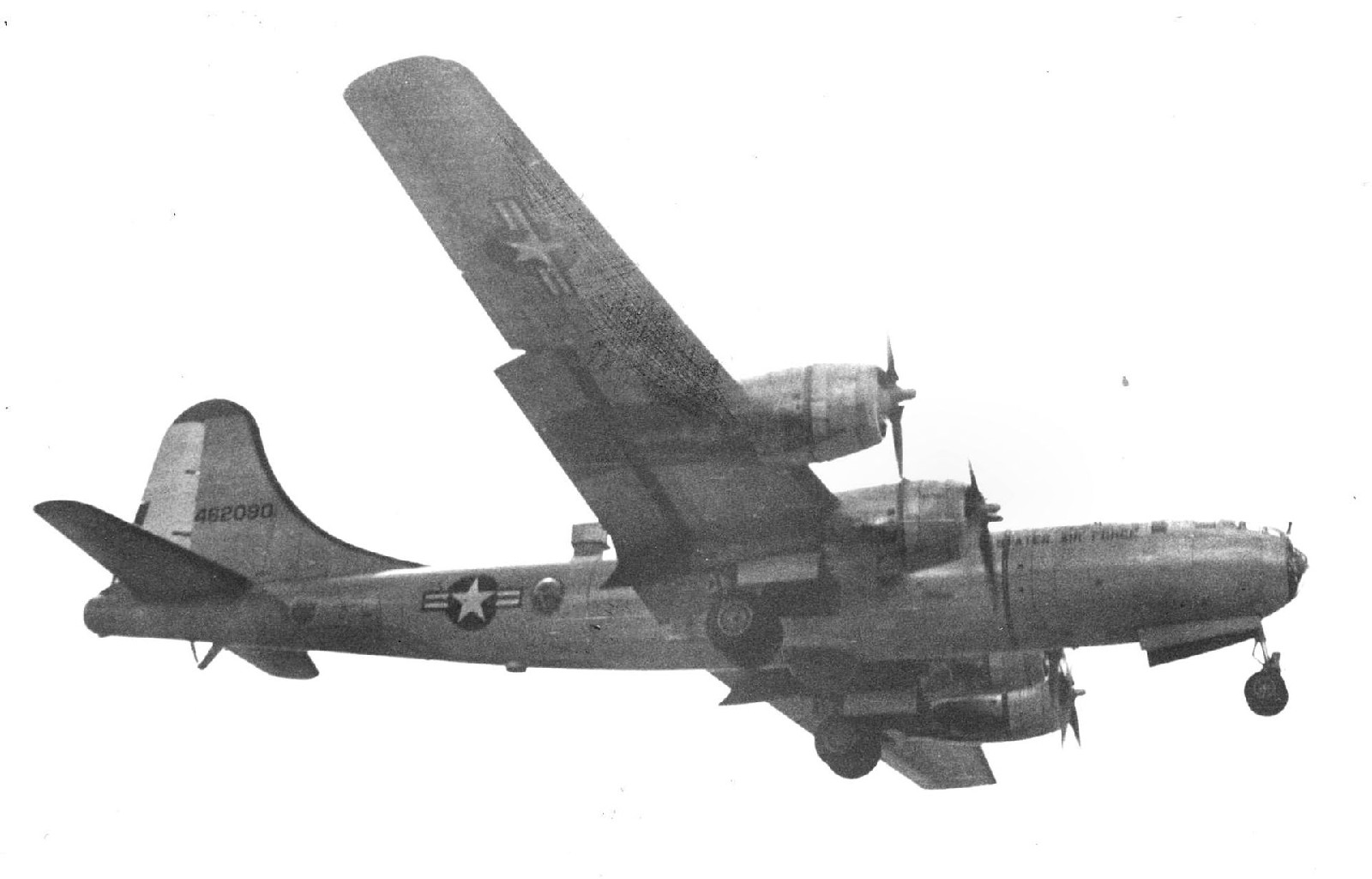 1954年,53D天气侦察中队的WB-29A 1954年,53D天气侦察中队的WB-29A