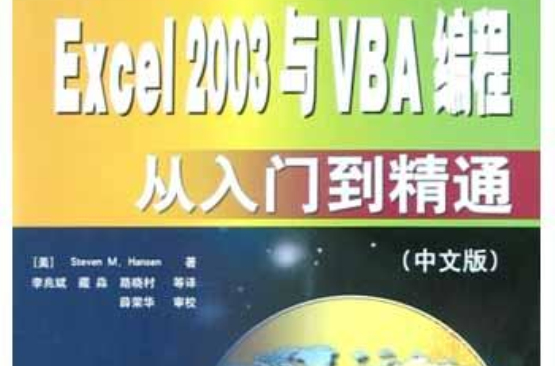 Excel2003与VBA编程从入门到精通（中文版）