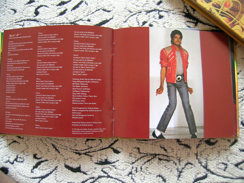 《Beat It》歌词本