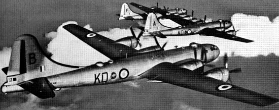 1950 年初 115 中队的华盛顿 MK.I 1950 年初 115 中队的华盛顿 MK.I