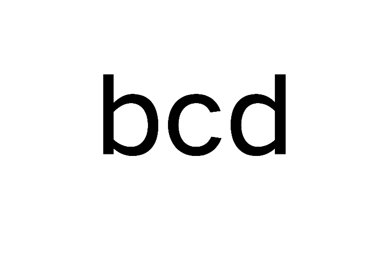 bcd(Binary-Coded Decimal‎缩写)