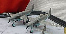 Messerschmitt_Me_609_model Messerschmitt_Me_609_model
