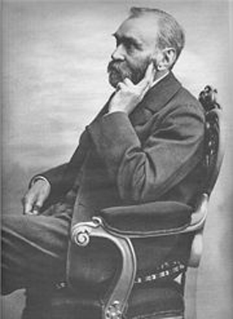 阿尔弗雷德·贝恩哈德·诺贝尔(1833-1896)
