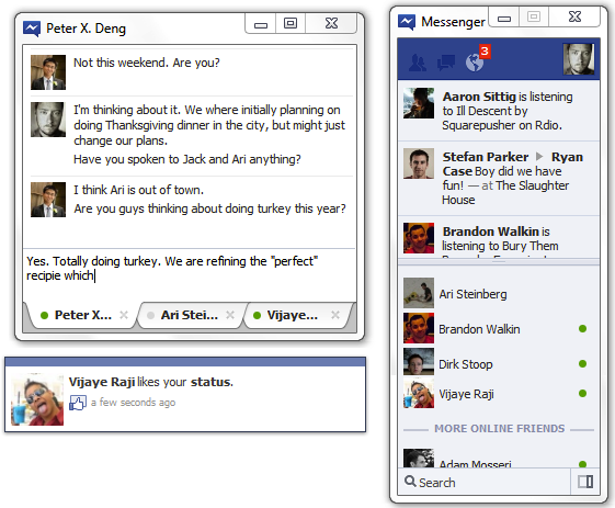 Facebook聊天工具Messenger发布Windows版 Facebook聊天工具Messenger发布Windows版