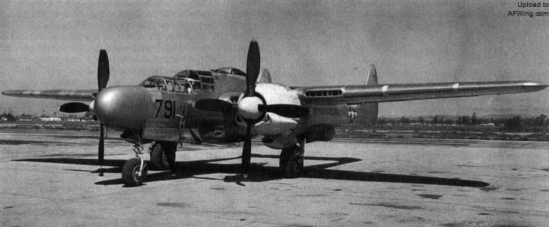 XP-61C/D 791号42-5559