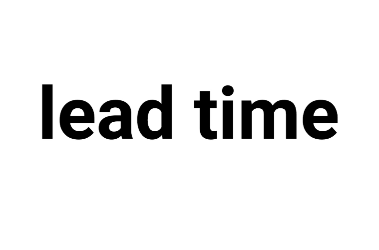 lead time