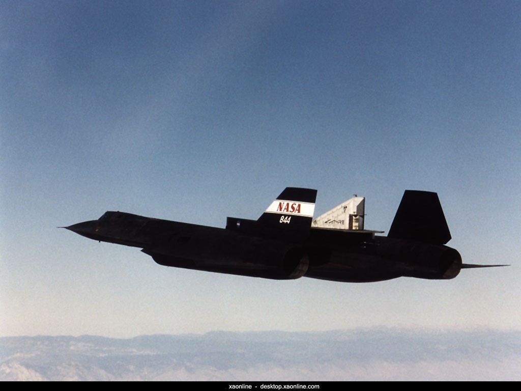 太空总署SR-71“黑鸟”超音速高空侦察机 太空总署SR-71“黑鸟”超音速高空侦察机