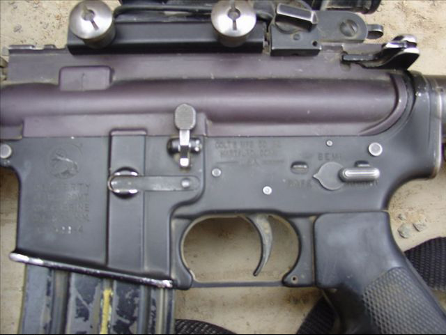 M4A1卡宾枪局部图 M4A1卡宾枪局部图