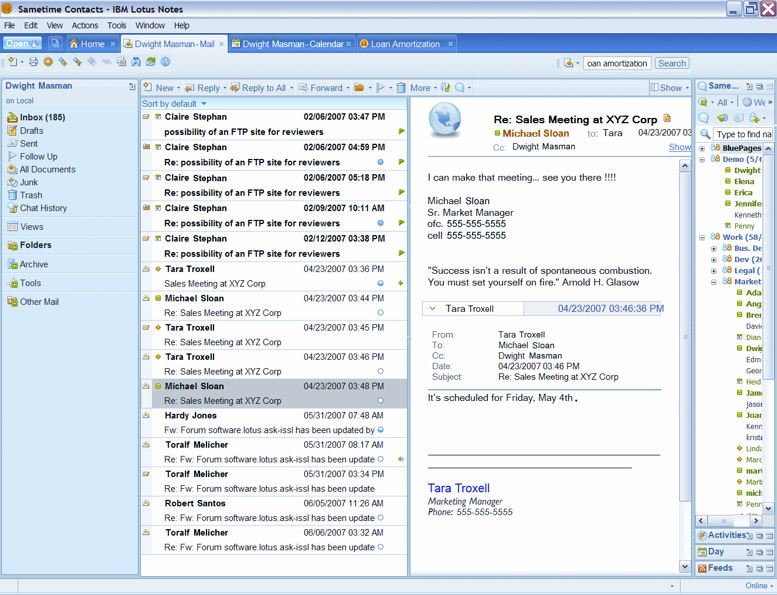 IBM Lotus Notes