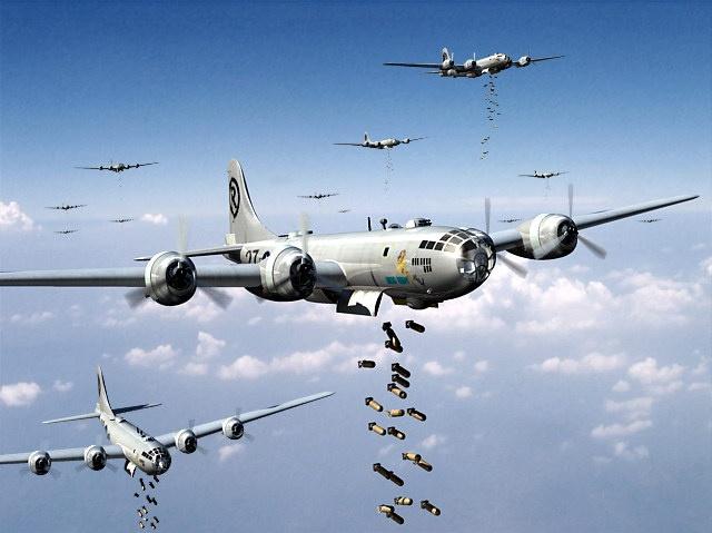 B-29投弹 B-29投弹