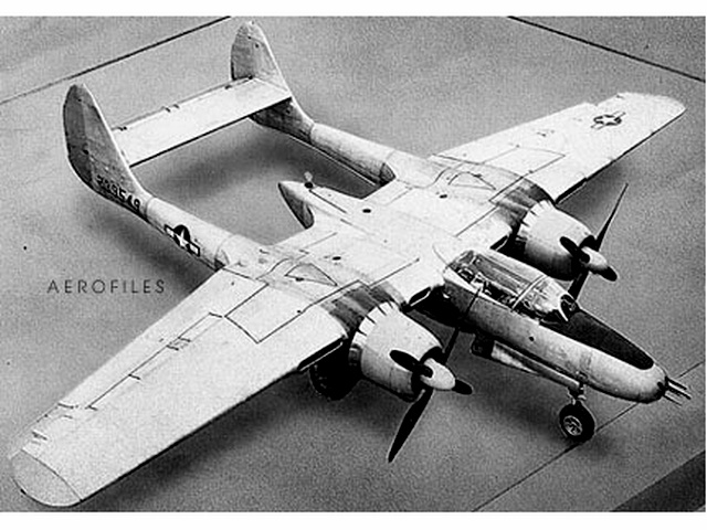 XP-61E战斗机