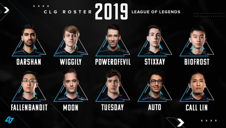 CLG2019赛季10人大名单 CLG2019赛季10人大名单